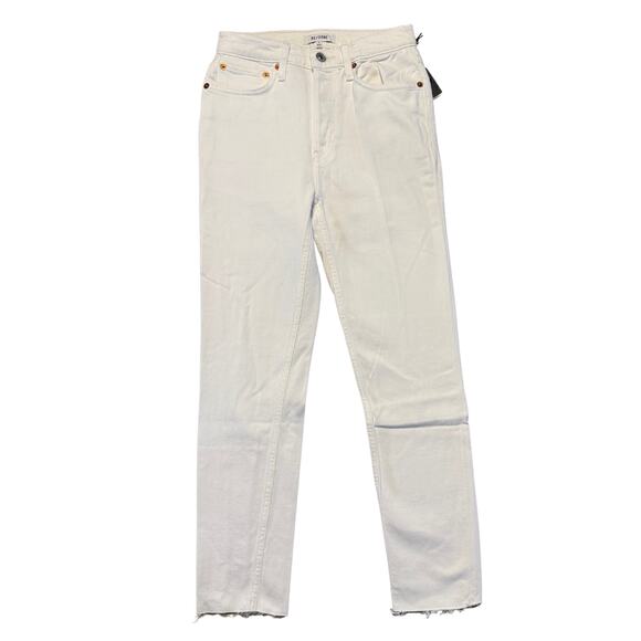 NWT Re/done 90s High-Rise Ankle Crop Jeans - Size 25 - Picture 1 of 5